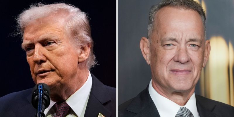 Trump, satisfecho por la cancelación de un homenaje a Tom Hanks: “No necesitamos que personas destructivas reciban premios”