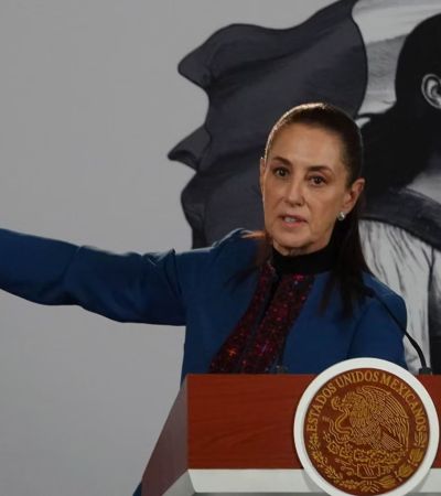Sheinbaum promueve versión para deslindar a Taddei