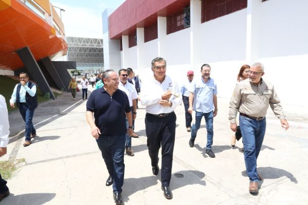 Supervisa Américo obras de infraestructura deportiva