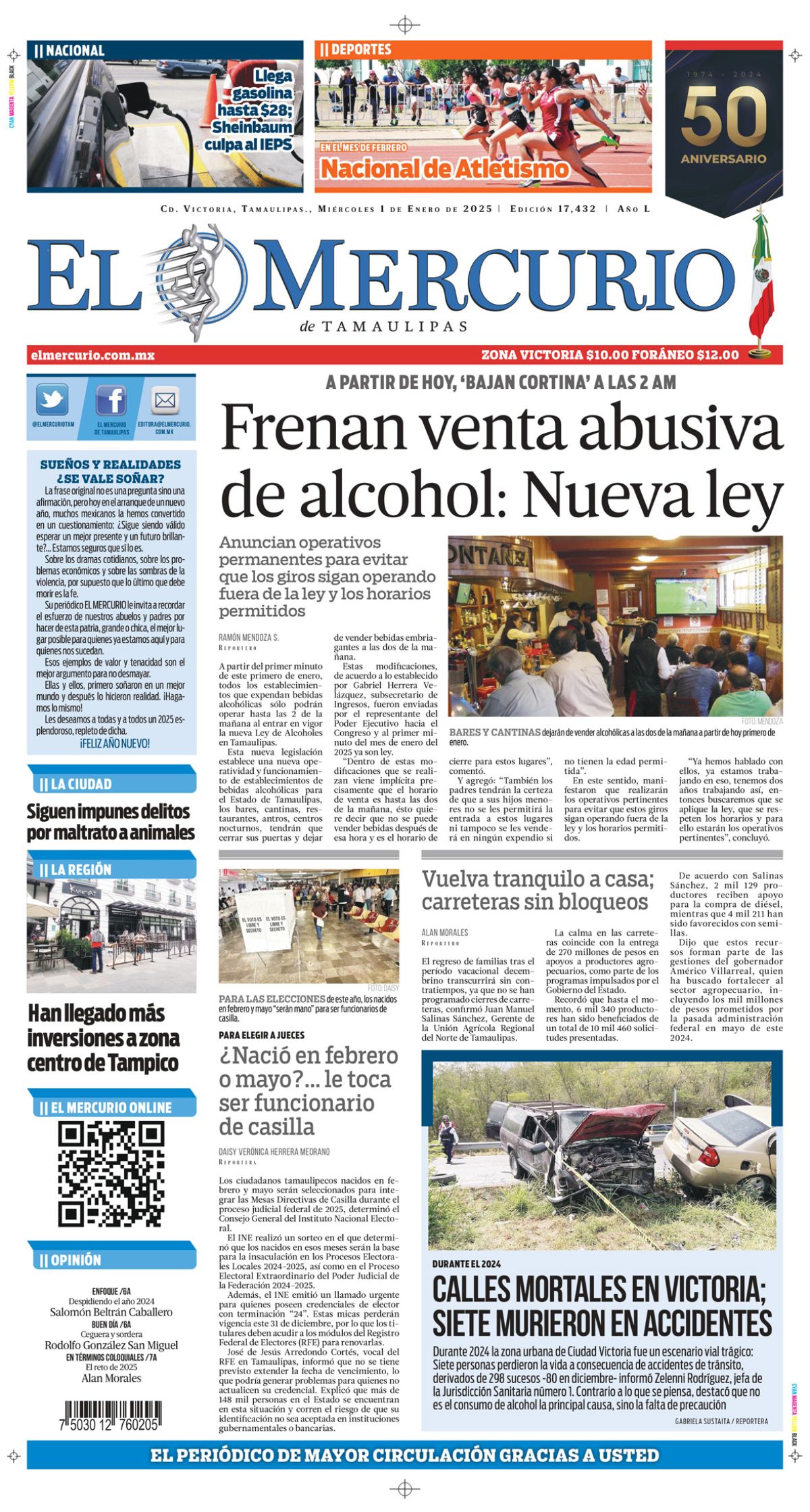 Frenen venta abusiva de alcohol: Nueva ley