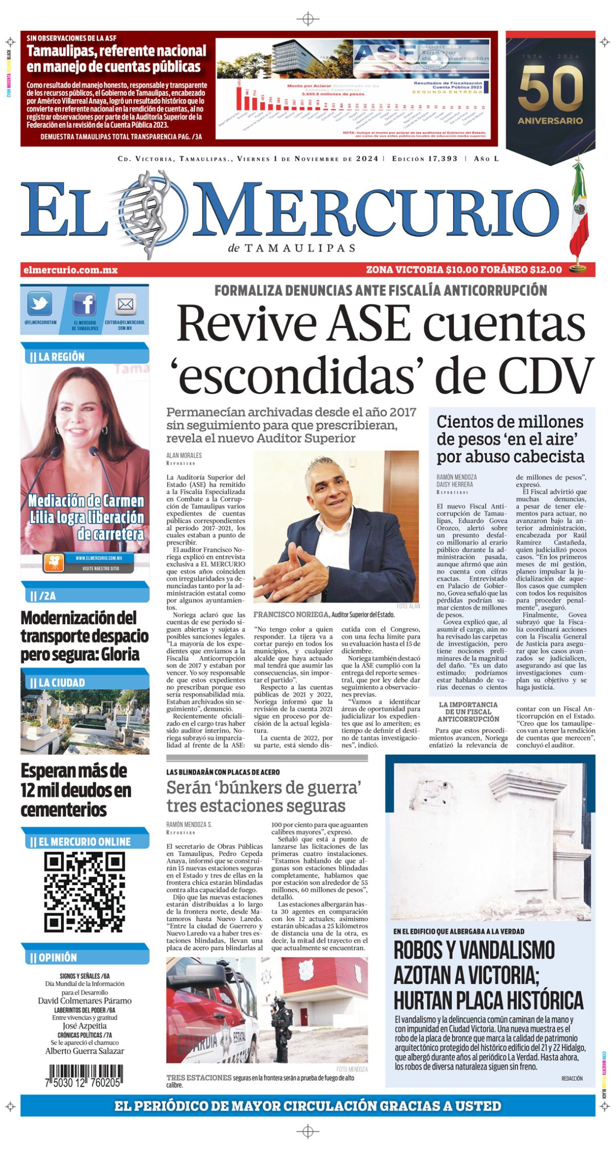 Revive ASE cuentas ‘escondidas’ de CDV