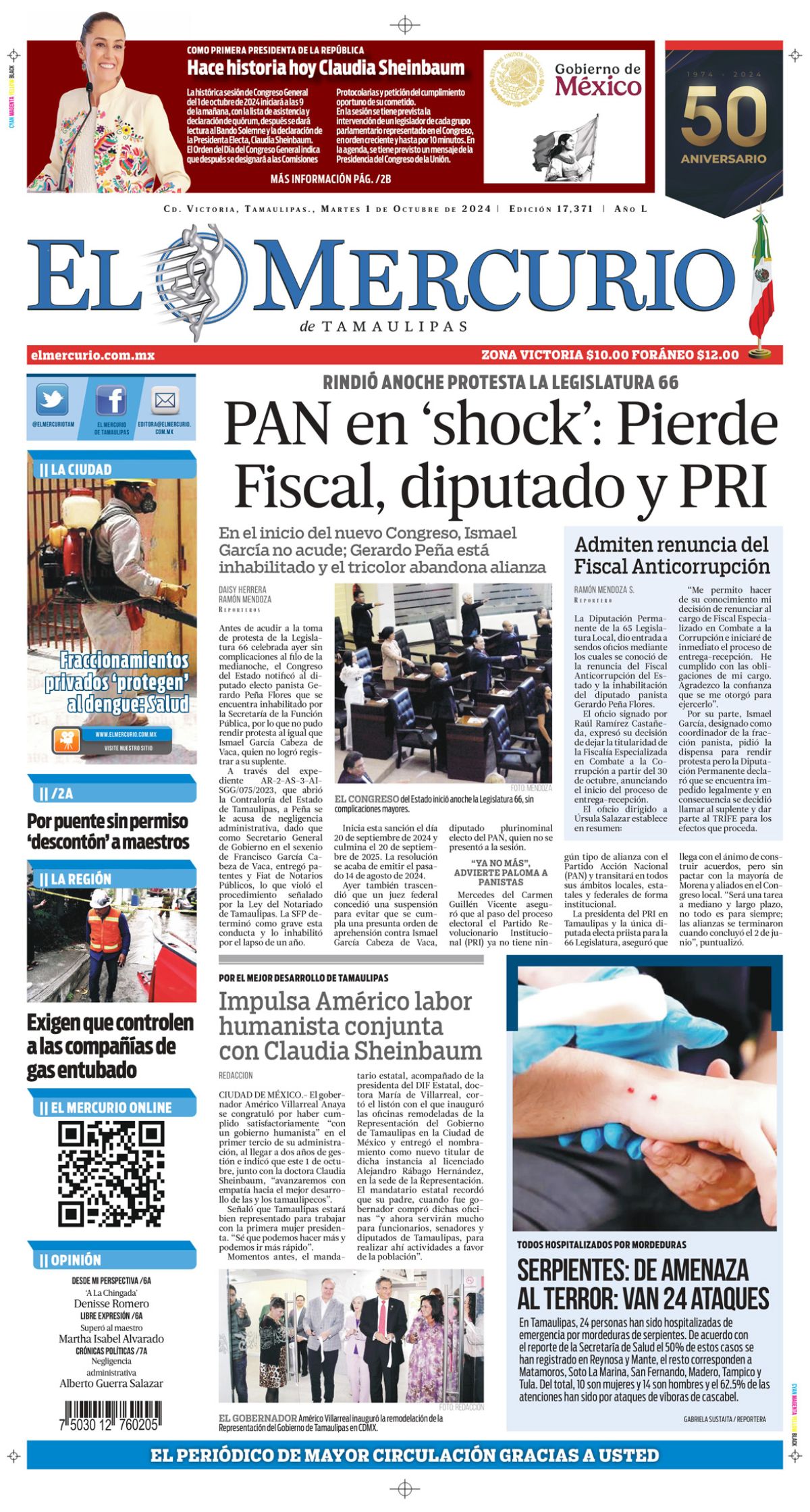 PAN en ‘shock’: Pierde Fiscal, diputado y PRI