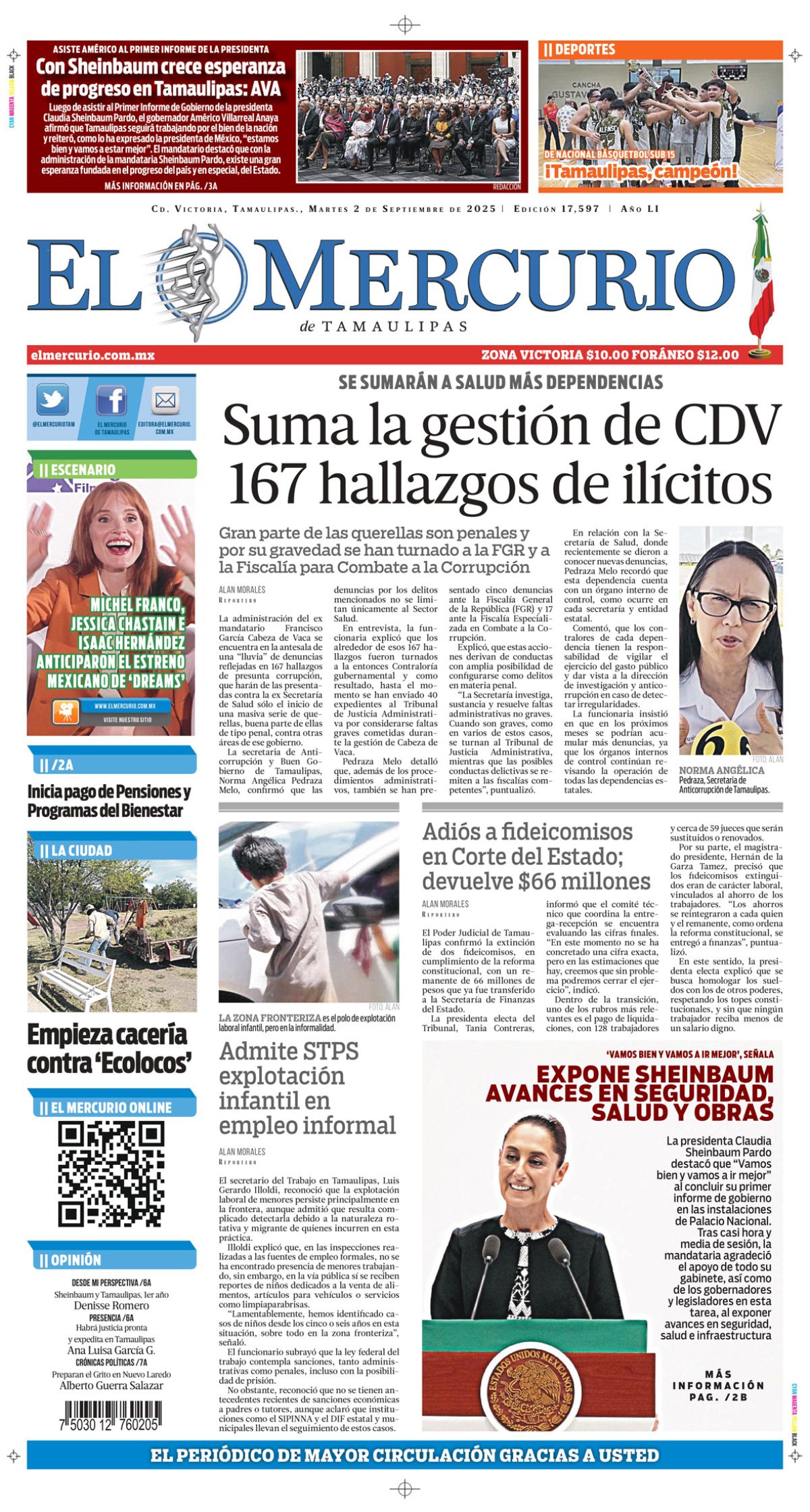 Suma la gestión de CDV 167 hallazgos de ilícitos