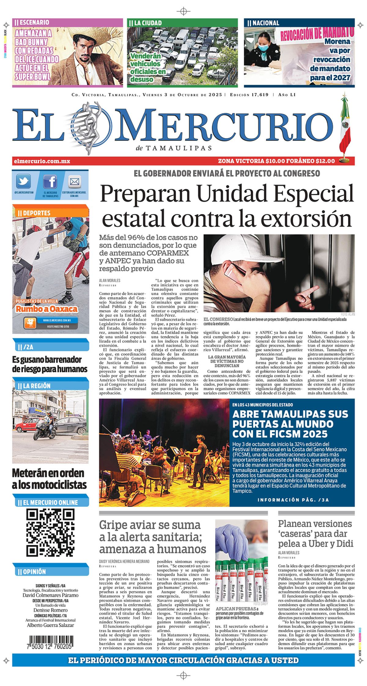 Preparan Unidad Especial estatal contra la extorsión