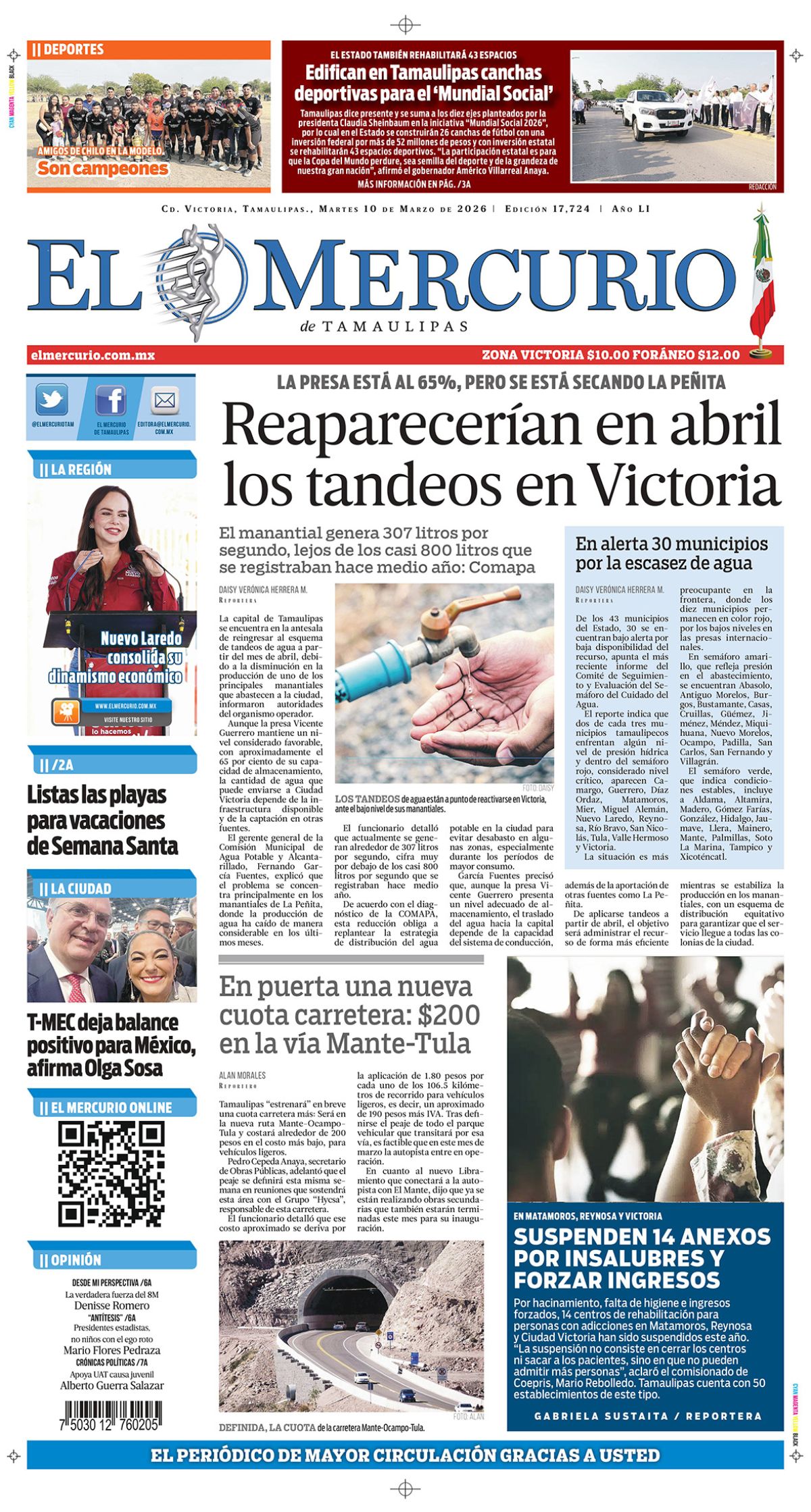 Reaparecerían en abril los tandeos en Victoria