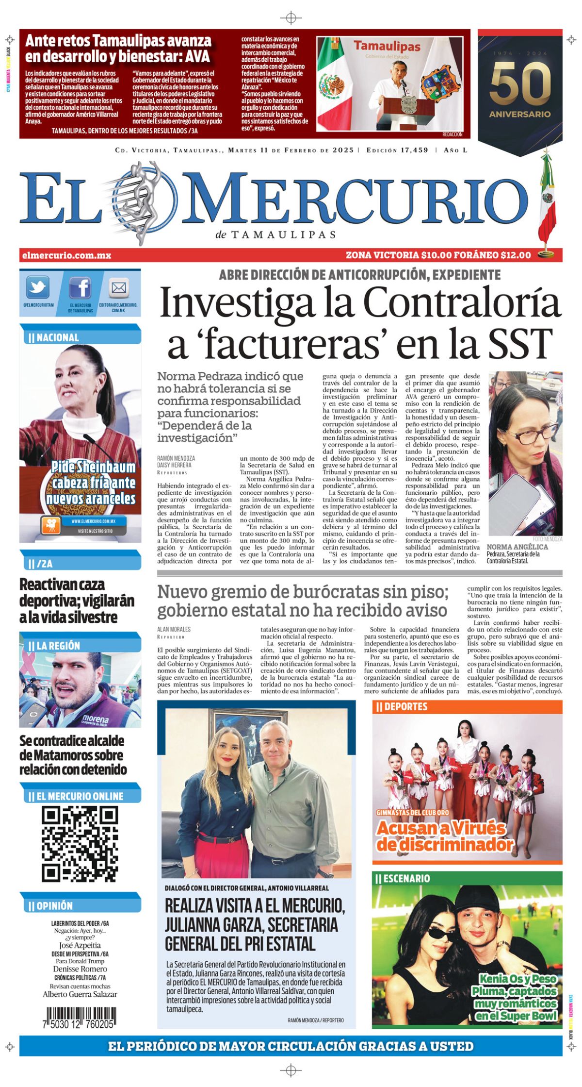 Investiga la Contraloría  a ‘factureras’ en la SST