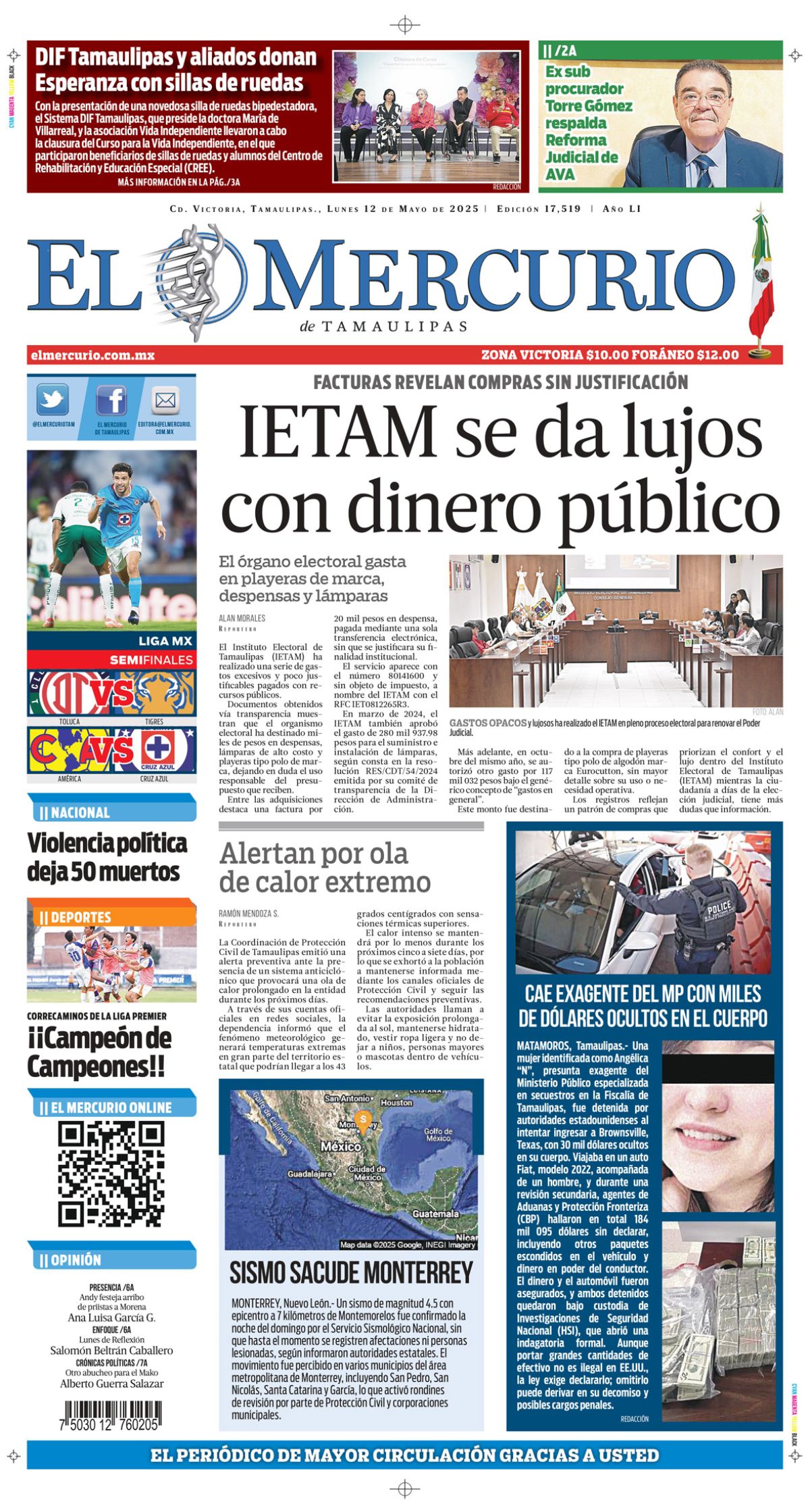 IETAM se da lujos con dinero público