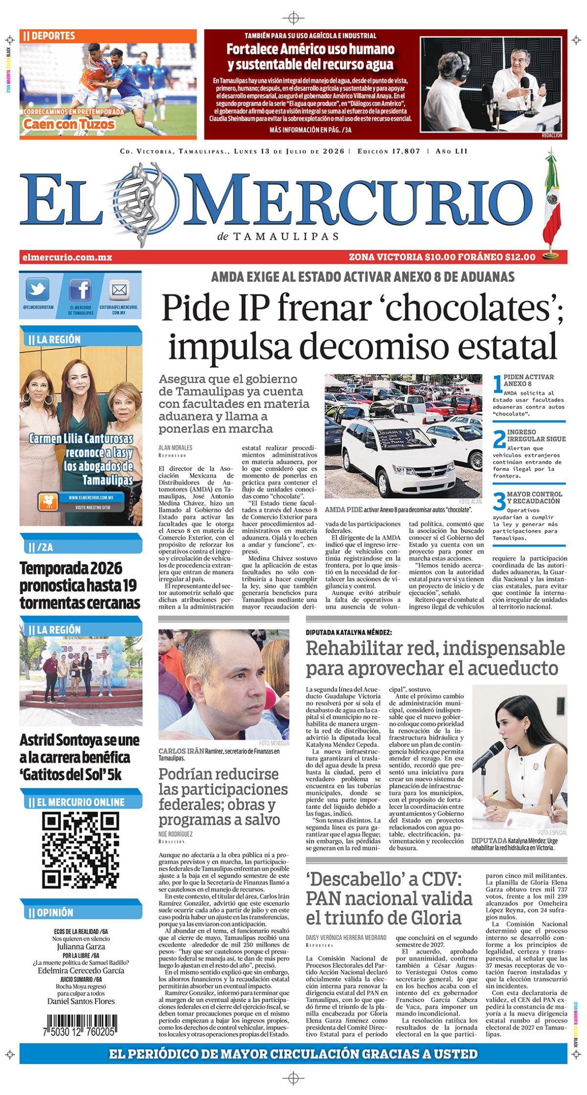 Pide IP frenar ‘chocolates’; Impulsa decomiso estatal