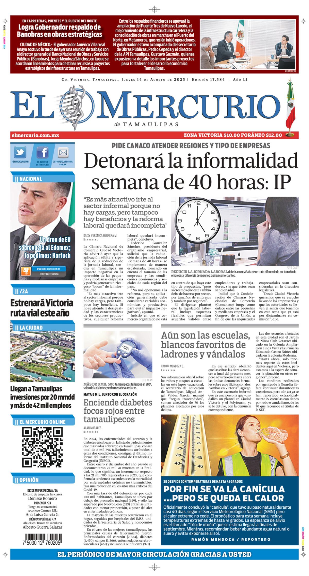 Detonará la informalidad semana de 40 horas: IP