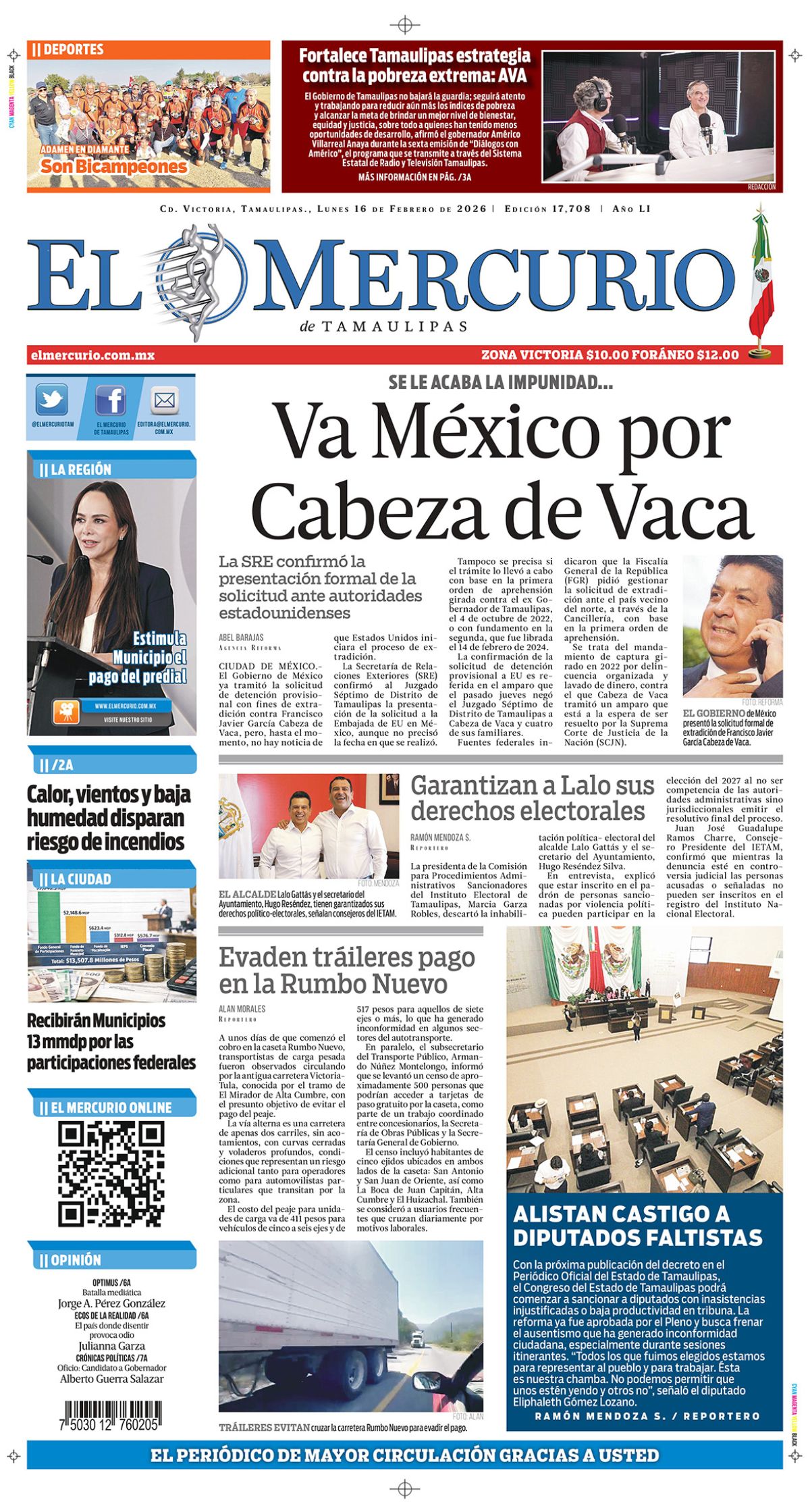Va México por Cabeza de Vaca