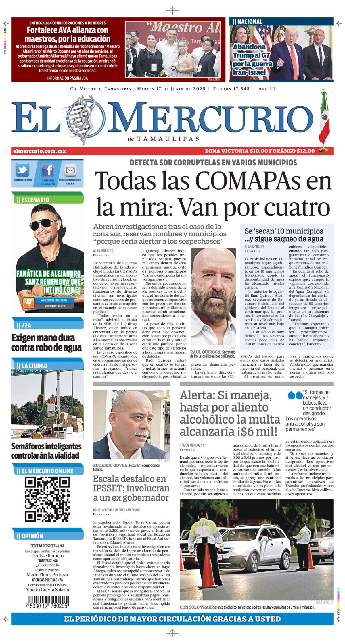 Todas las COMAPAs en la mira: Van por cuatro