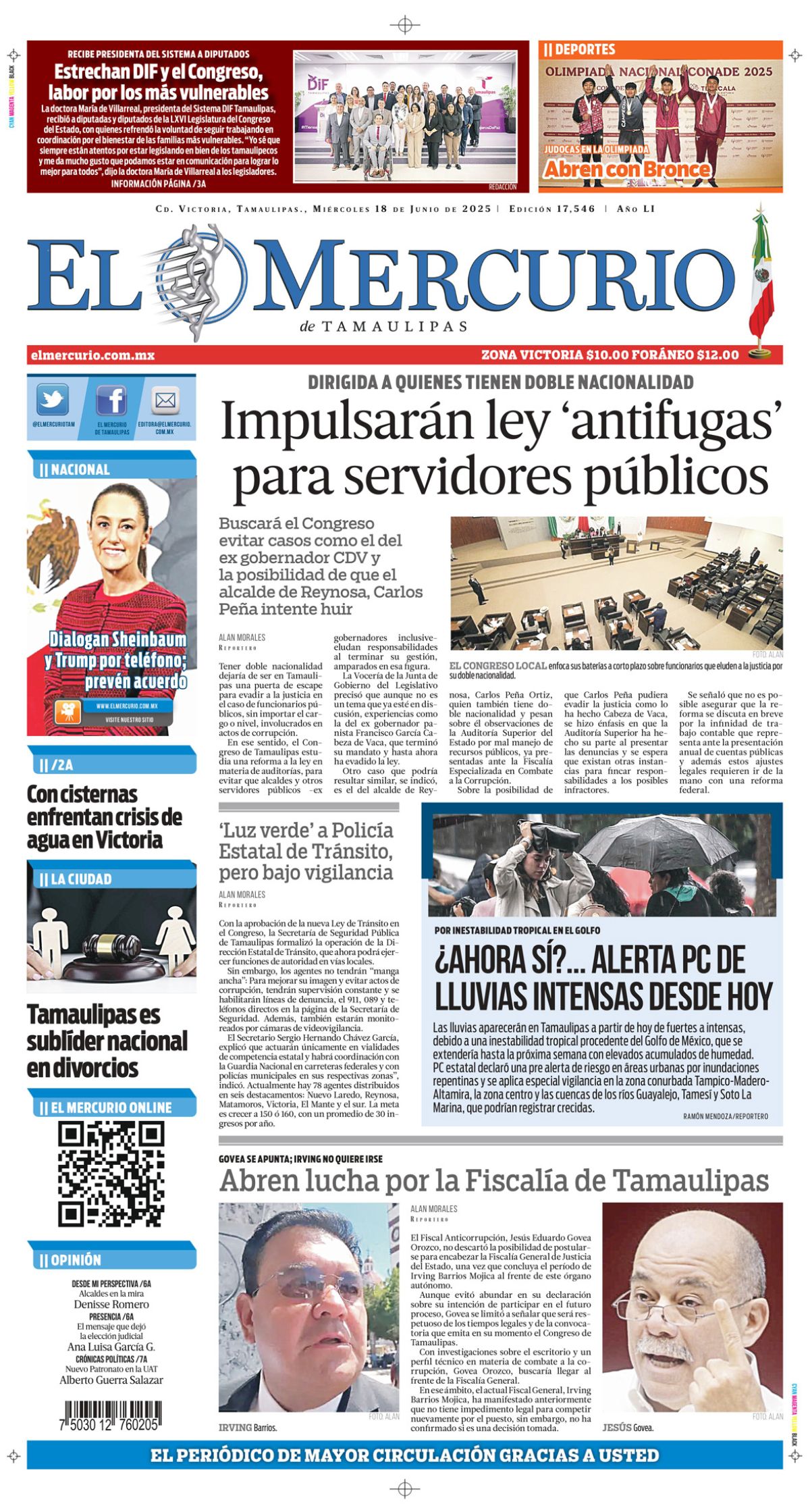 Impulsarán ley ‘antifugas’ para servidores públicos
