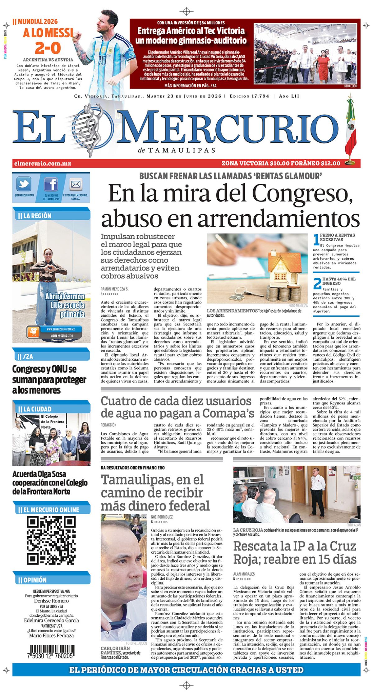 En la mira del Congreso, abuso en arrendamientos