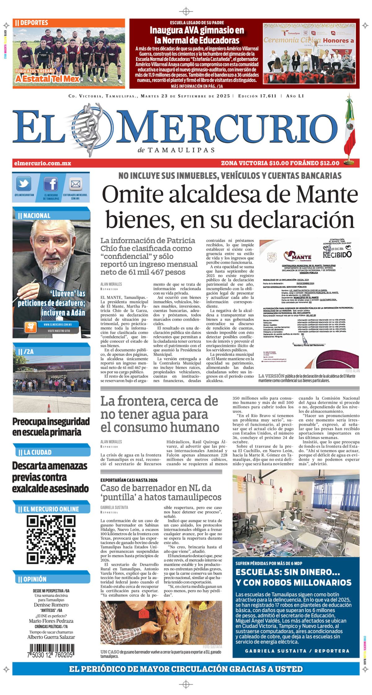 Alcaldesa de Mante esconde bienes en su declaración patrimonial
