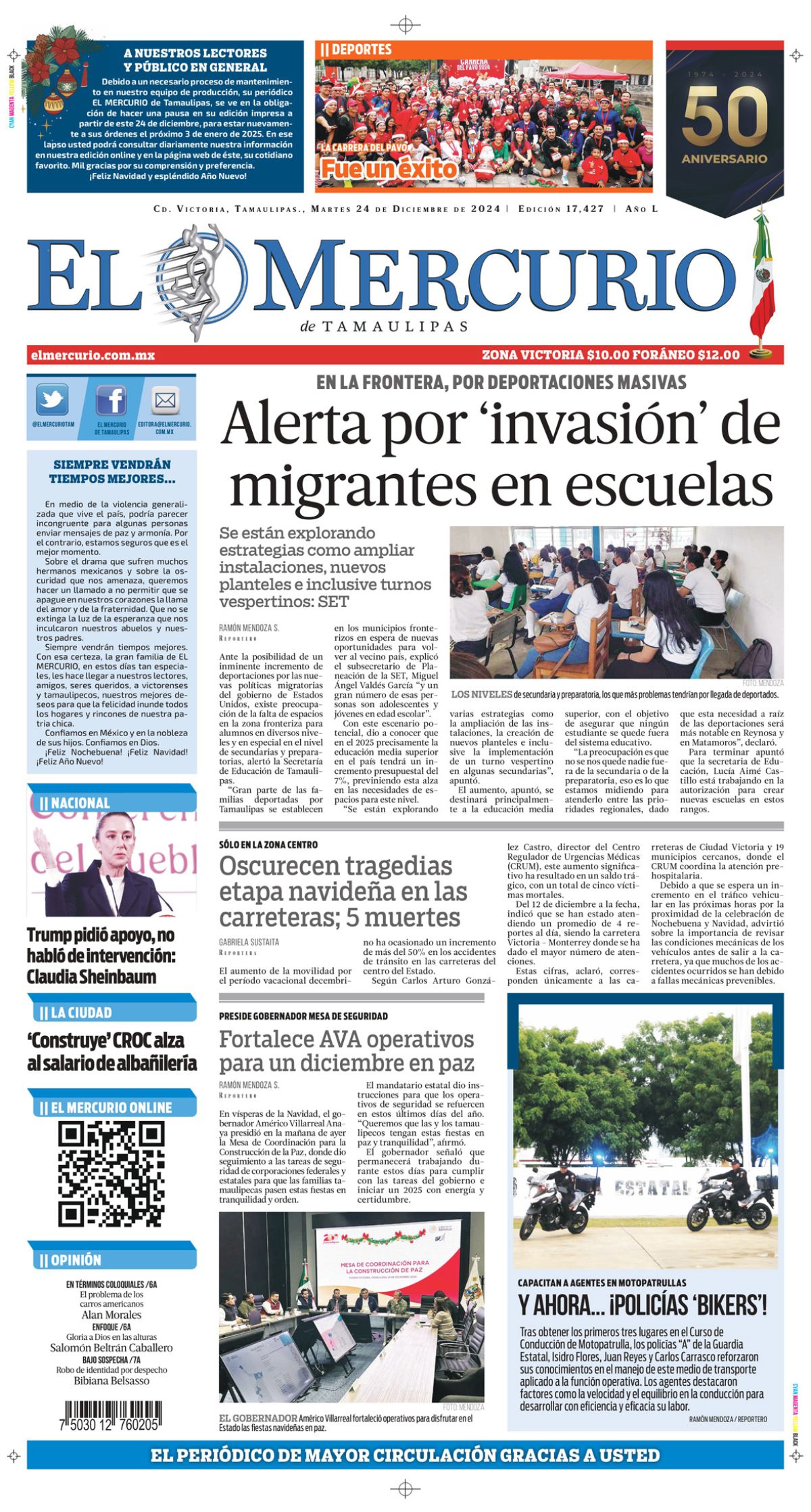 Alerta por ‘invasión’ de migrantes en escuelas