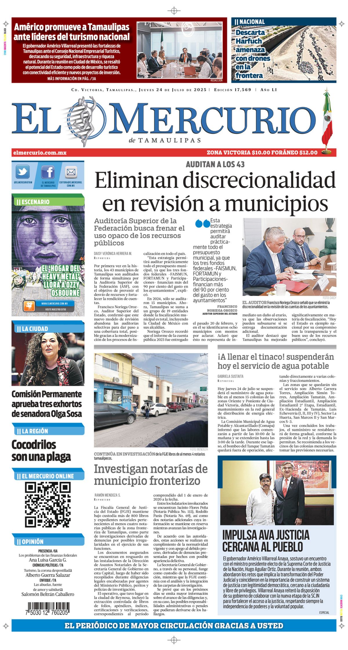 Eliminan discrecionalidad en revisión a municipios