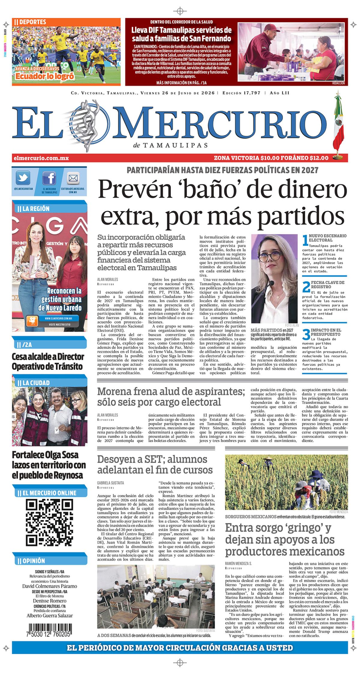 Prevén ‘baño’ de dinero extra, por más partidos