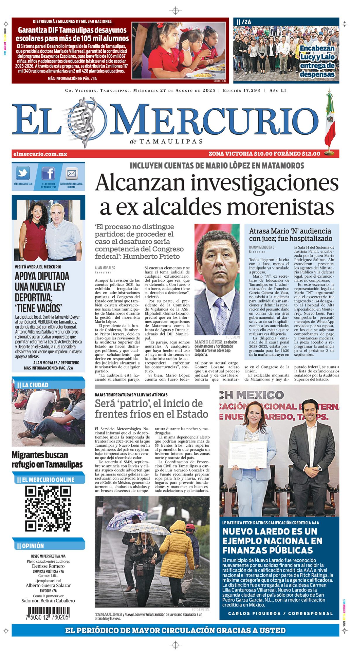 Alcanzan investigaciones a ex alcaldes morenistas