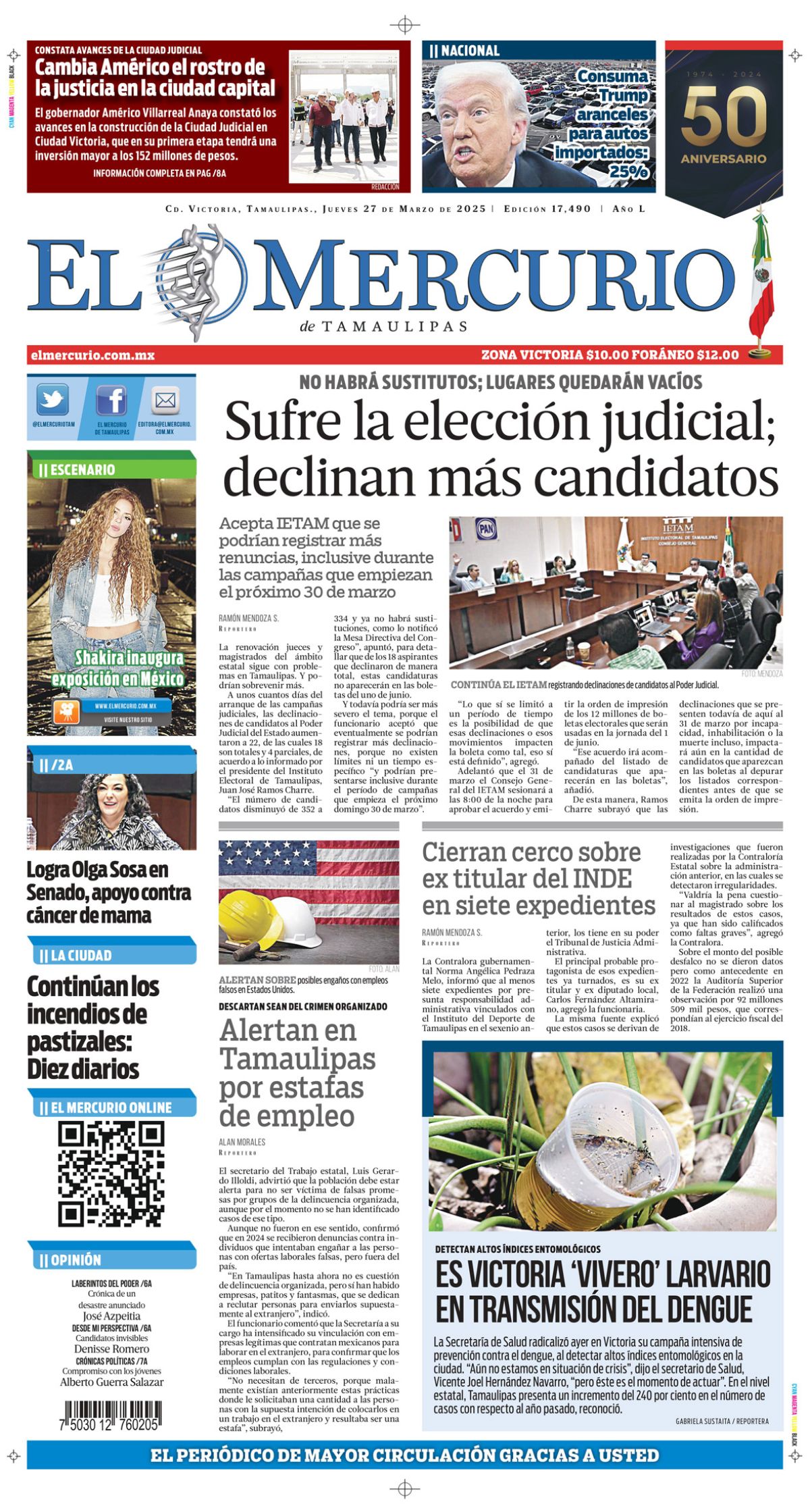 Sufre la elección judicial; declinan más candidatos