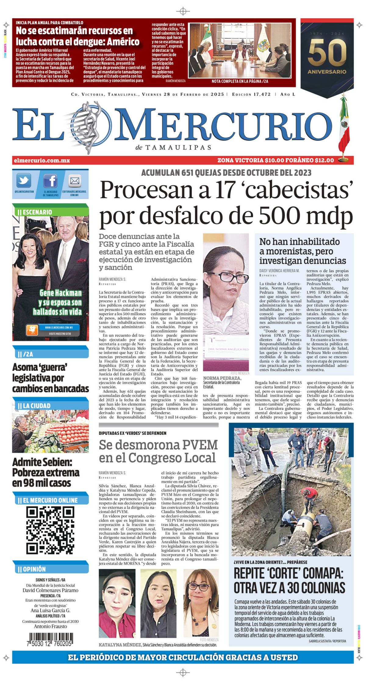 Procesan a 17 ‘cabecistas’ por desfalco de 500 mdp
