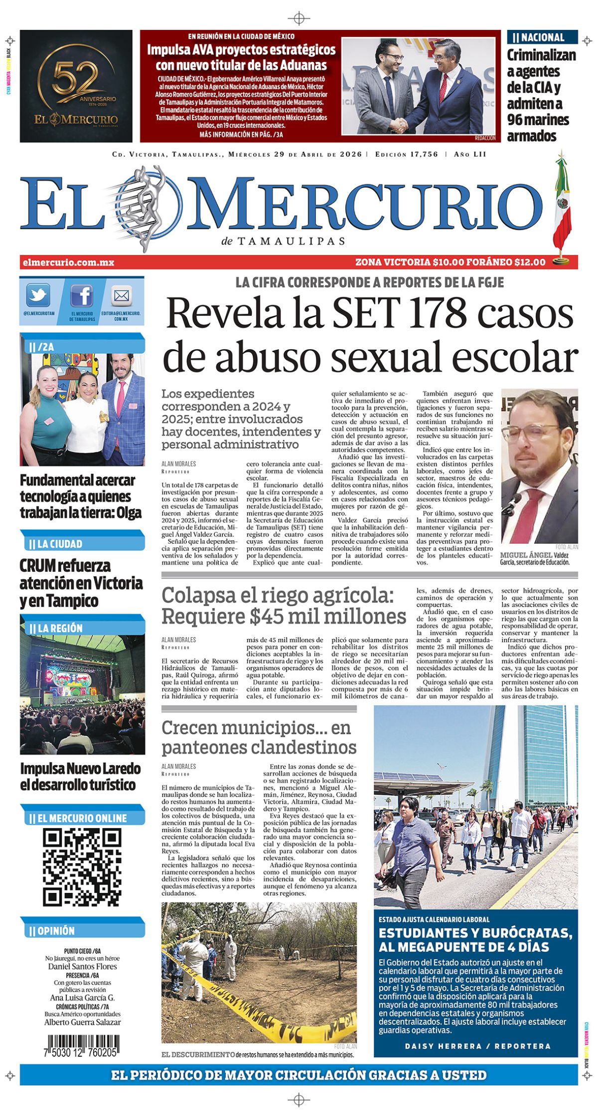 Revela SET 178 casos de abuso sexual escolar