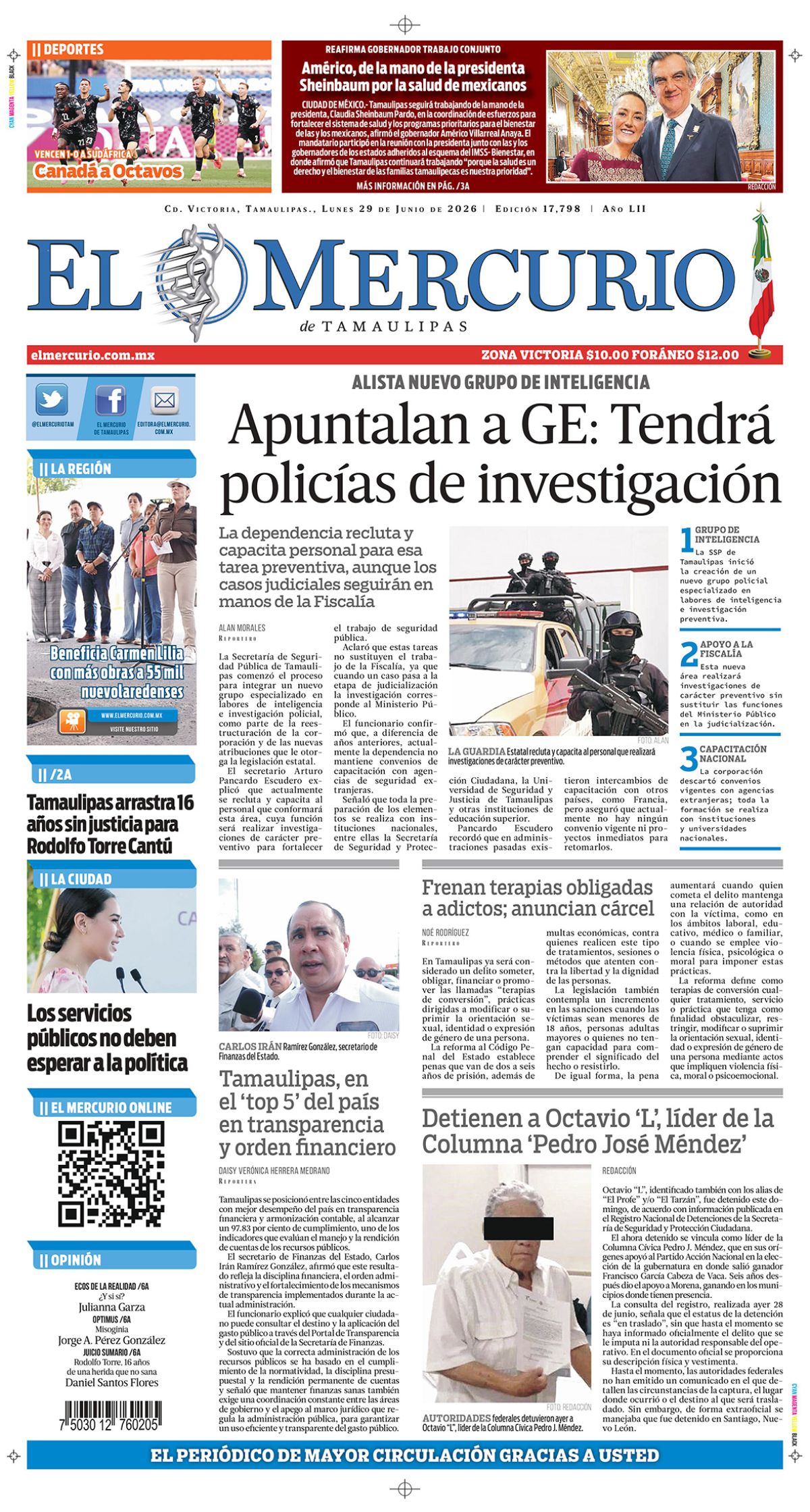 Apuntalan a GE: Tendrá policías de investigación