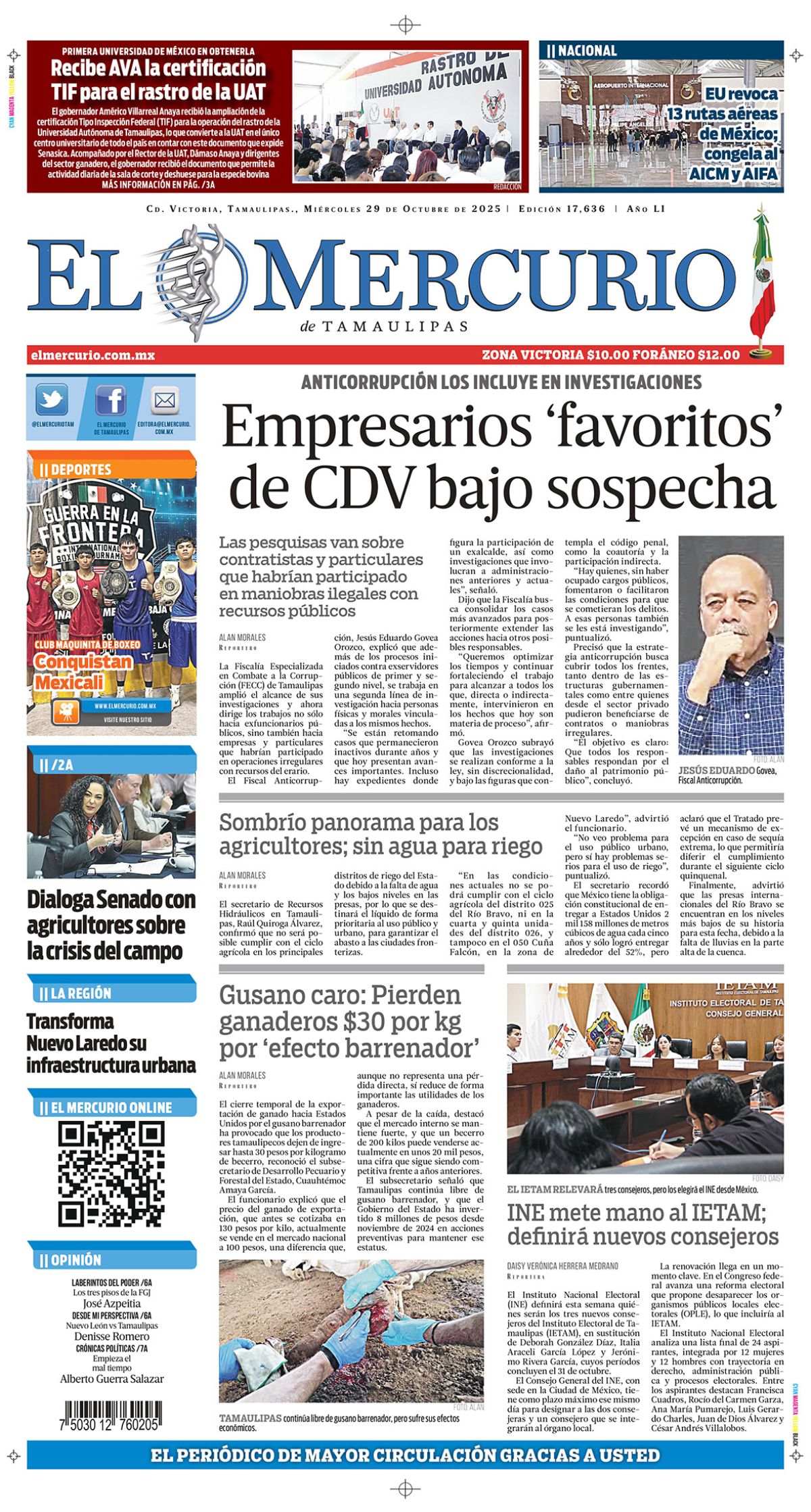 Empresarios ‘favoritos’ de CDV bajo sospecha