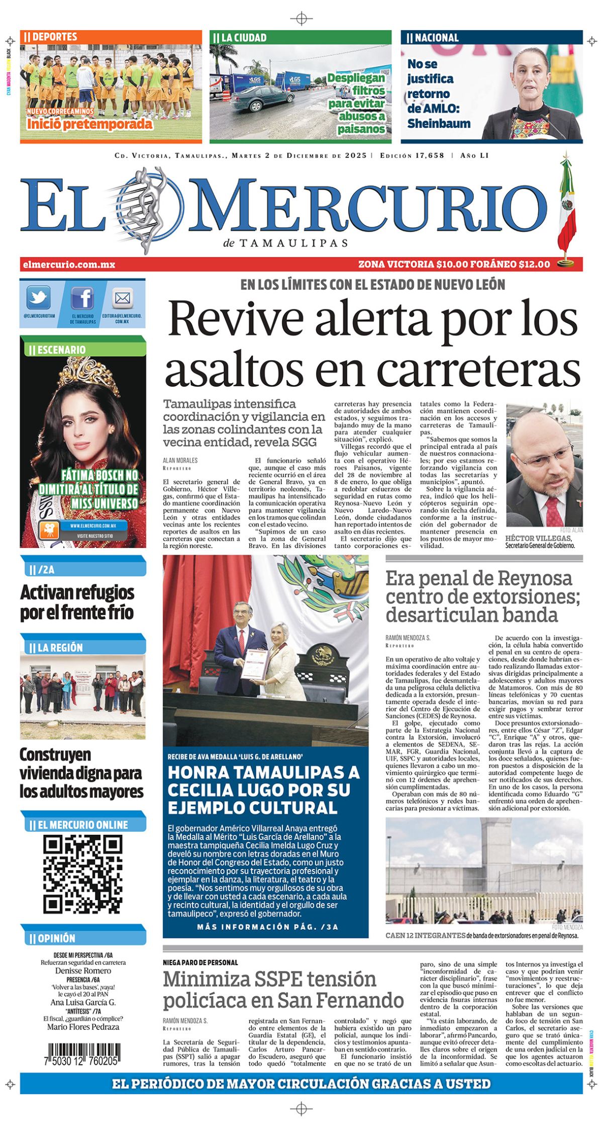 Revive alerta por los asaltos en carreteras