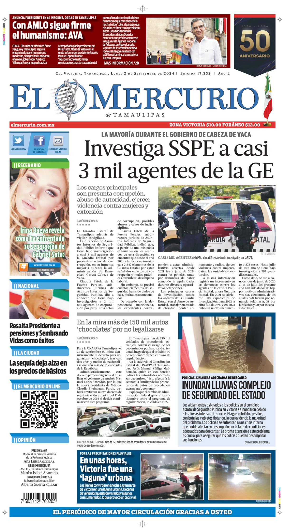 Investiga SSPE a casi  3 mil agentes de la GE