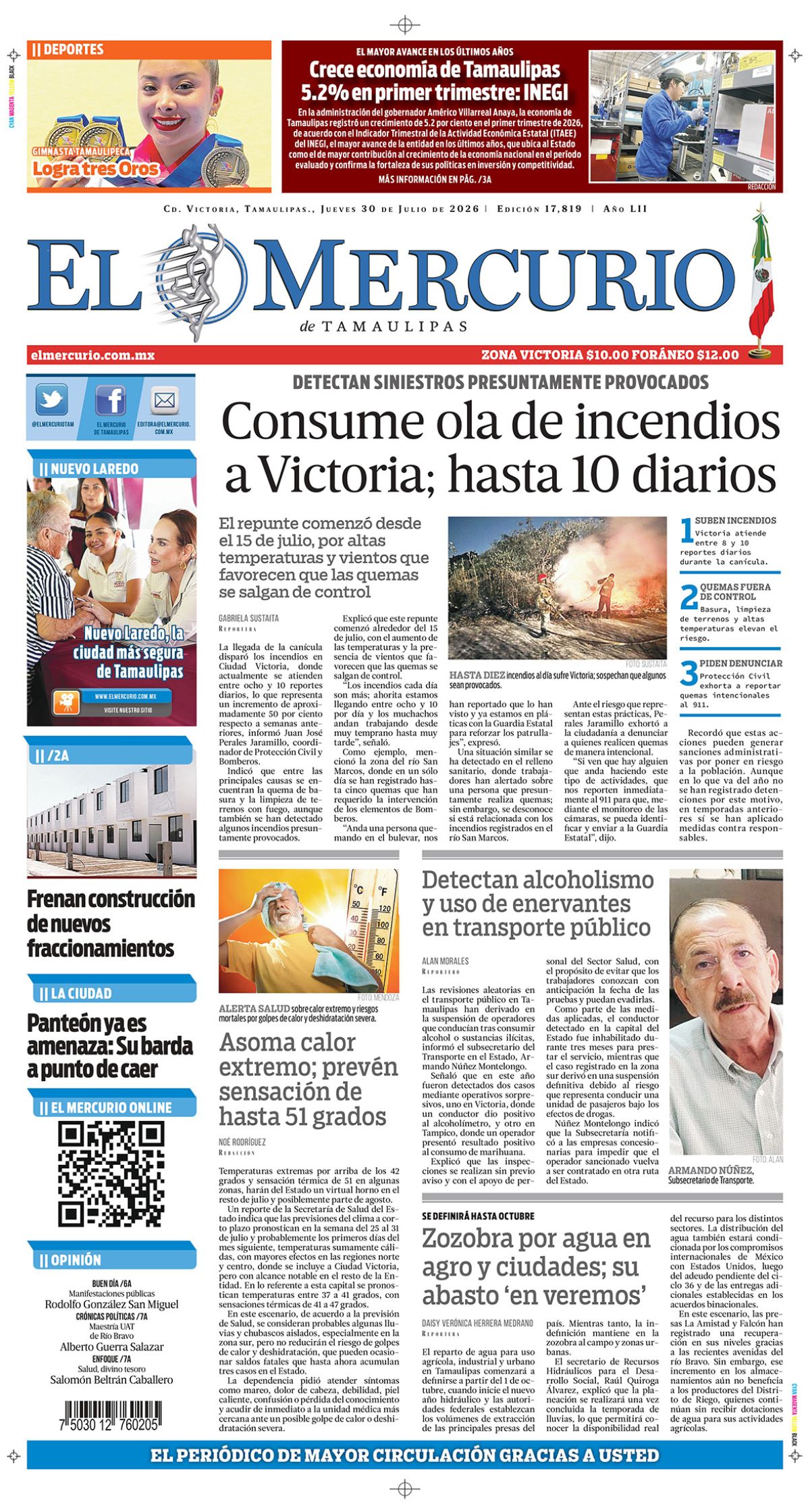 Consume ola de incendios a Victoria; hasta 10 diarios