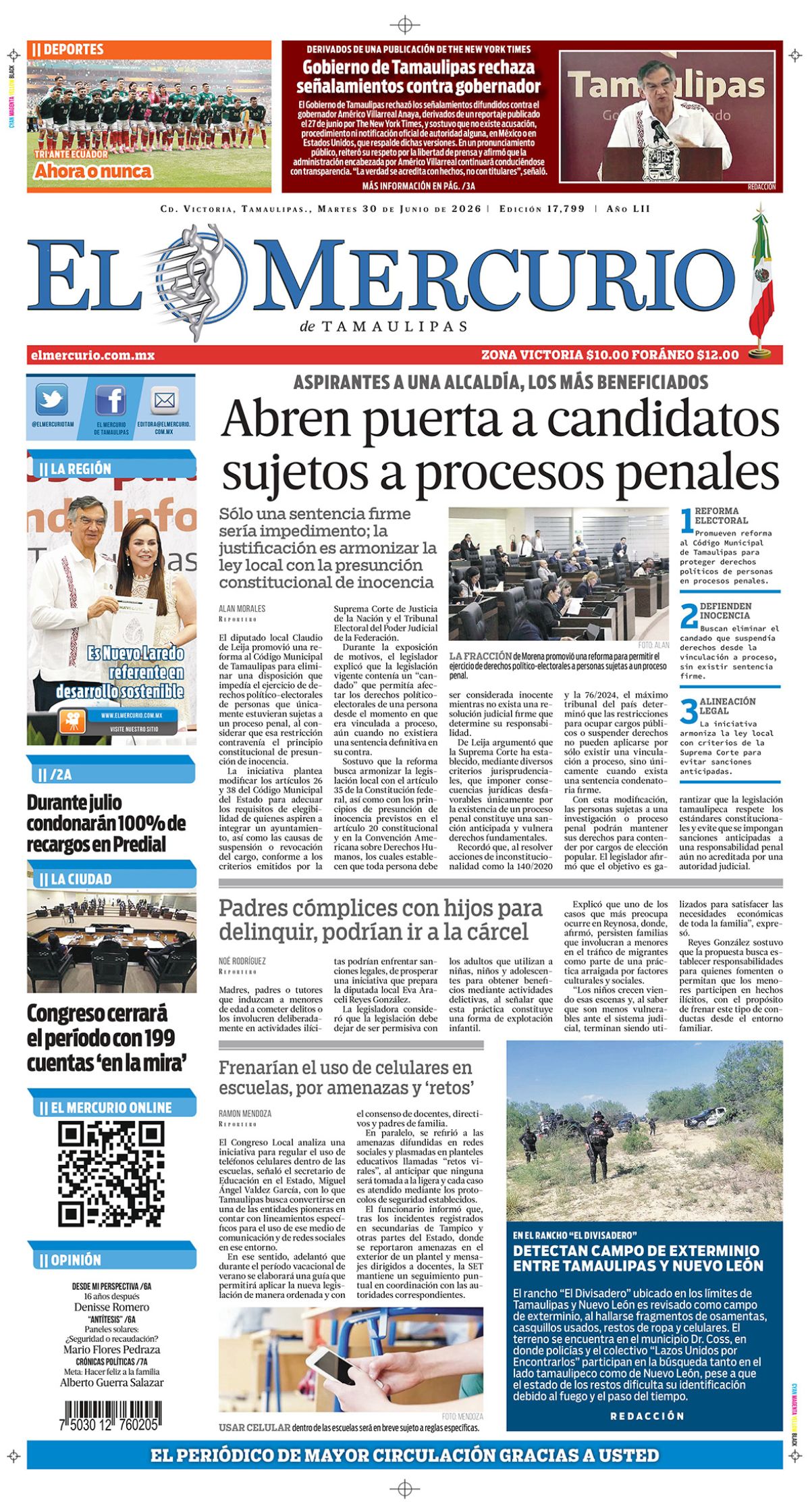 Abren puerta a candidatos sujetos a procesos penales