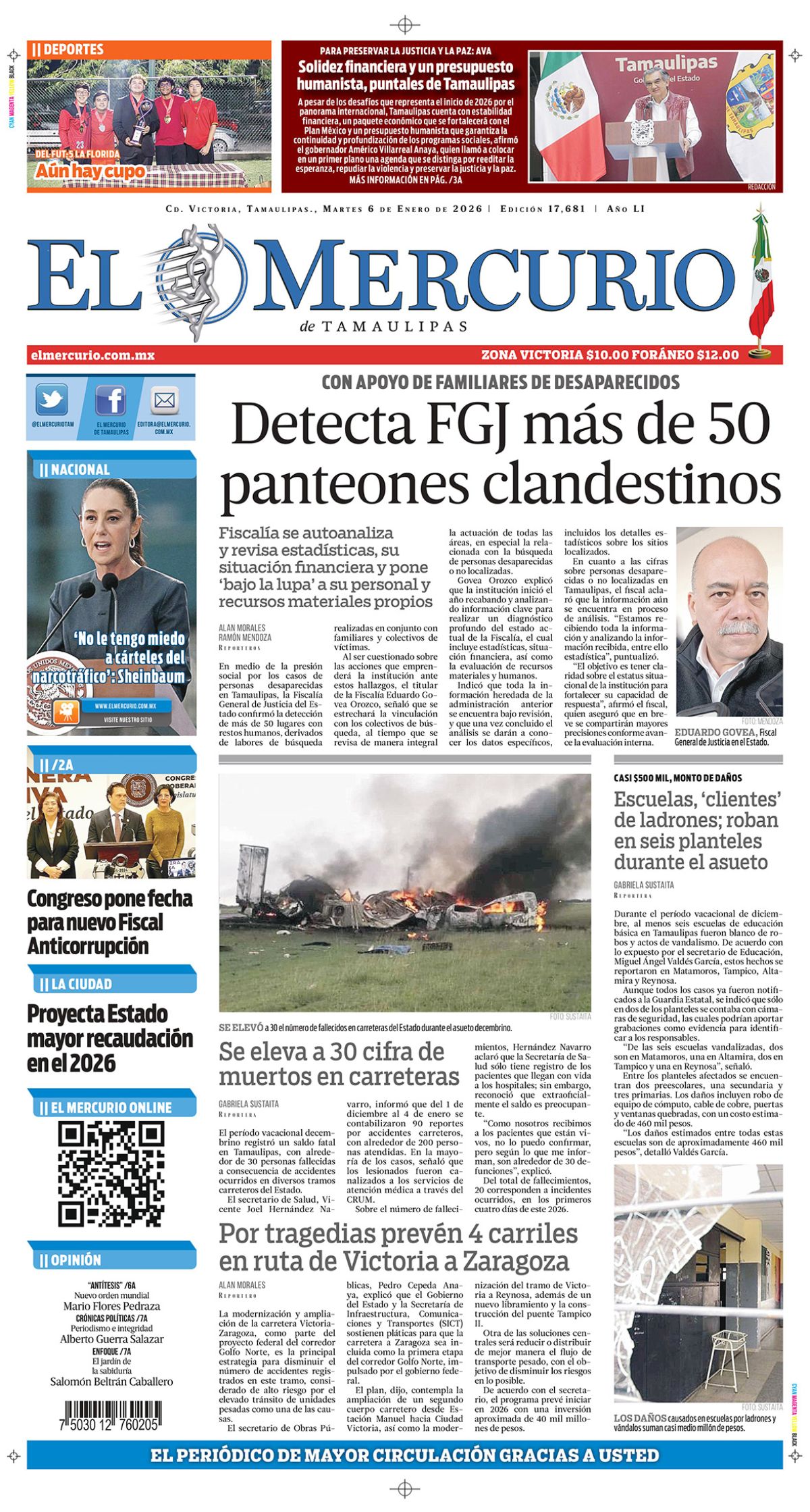 Detecta FGJ más de 50 panteones clandestinos