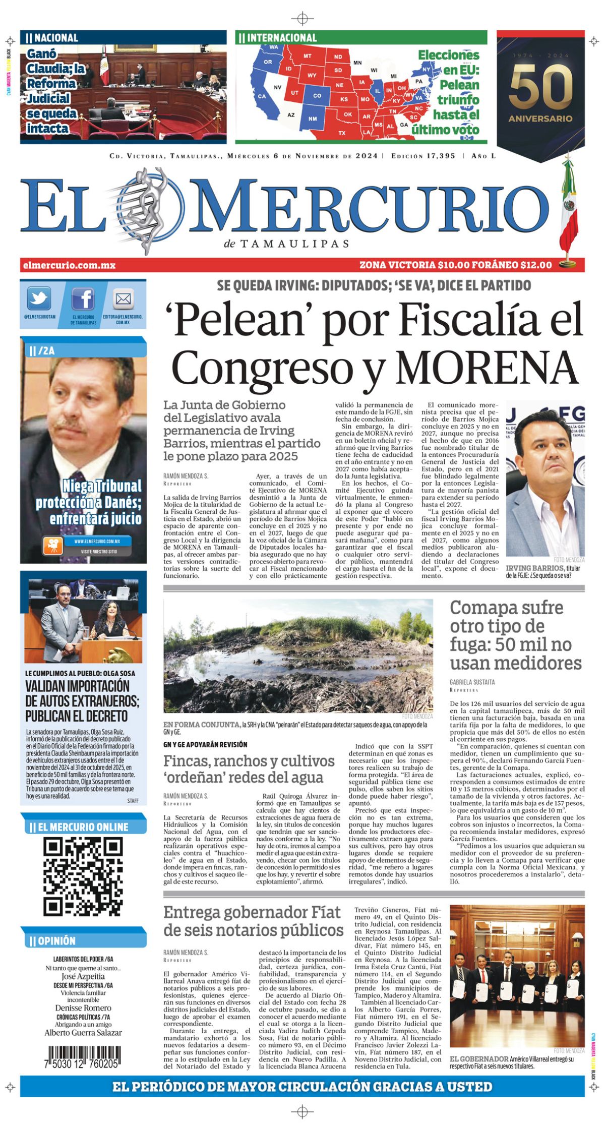 ‘Pelean’ por Fiscalía el Congreso y MORENA