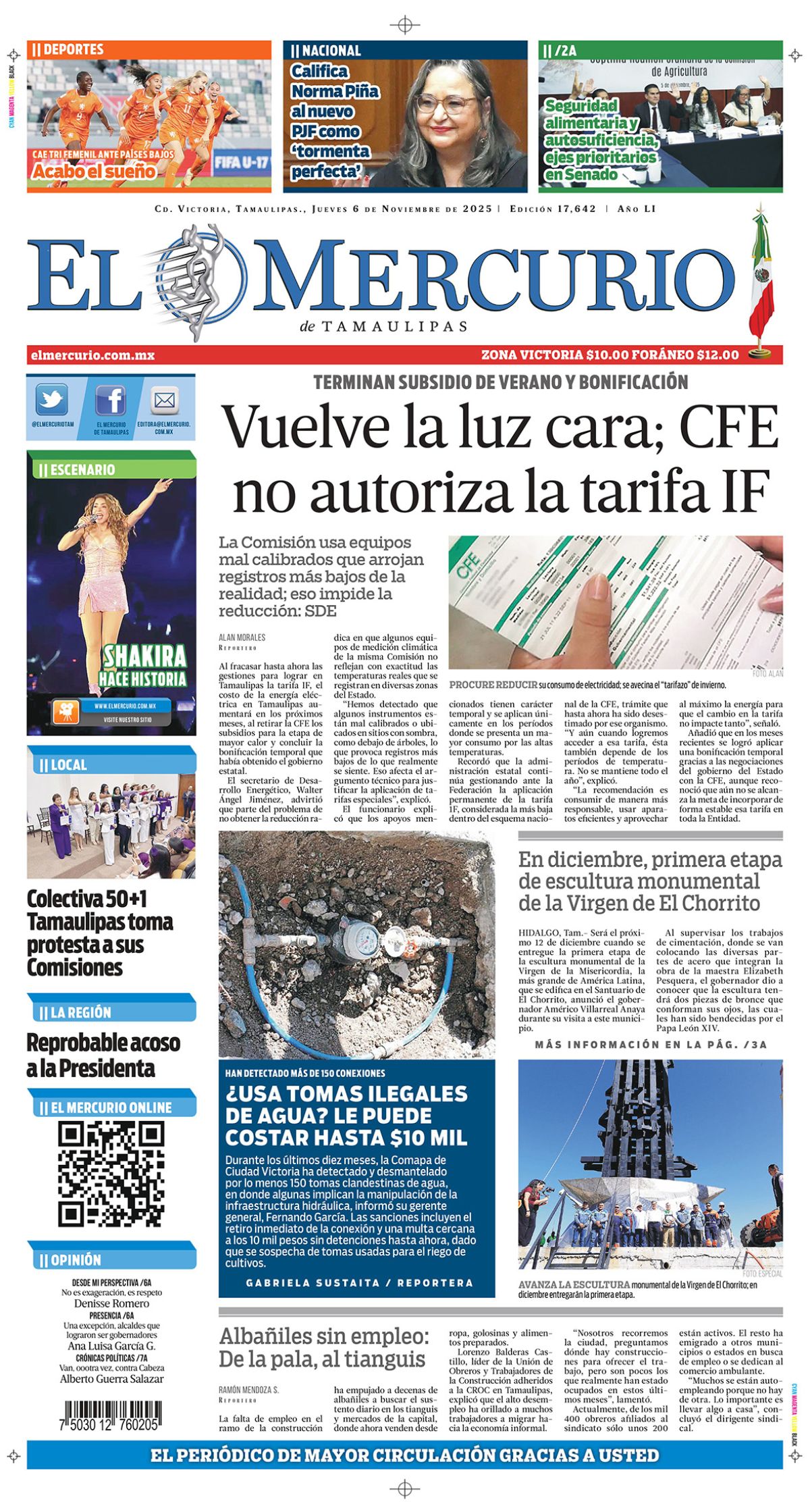 Vuelve luz cara; CFE no autoriza la tarifa IF