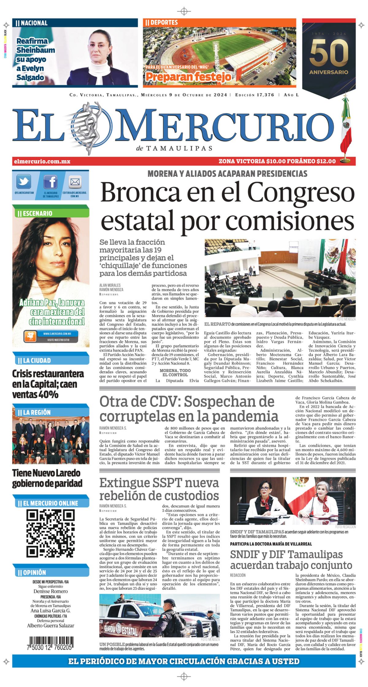 Bronca en el Congreso estatal por comisiones