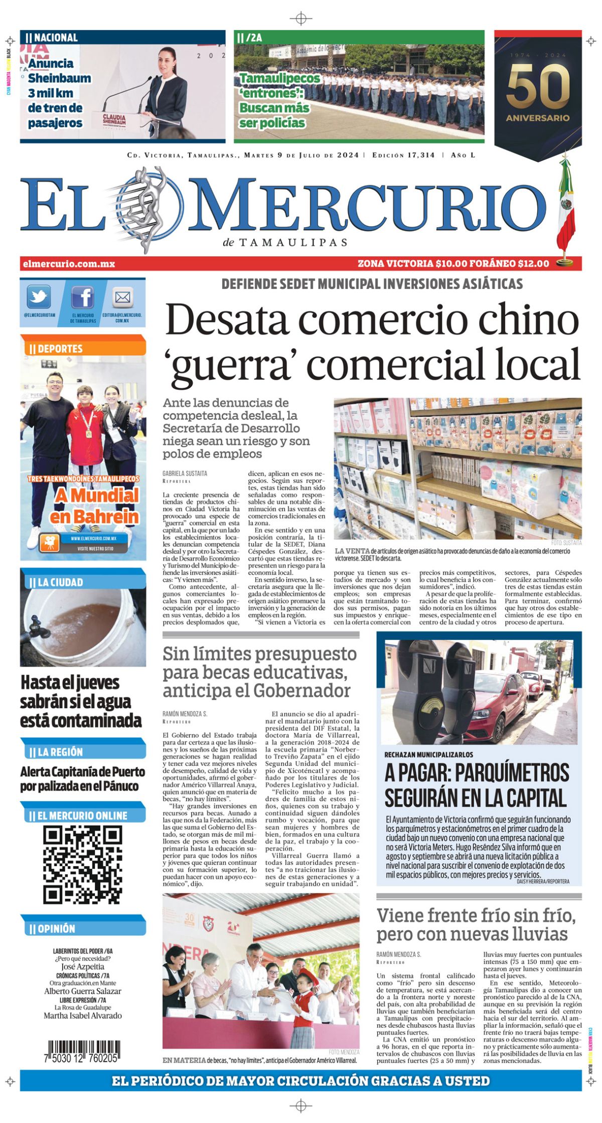 Desata comercio chino ‘guerra’ comercial local