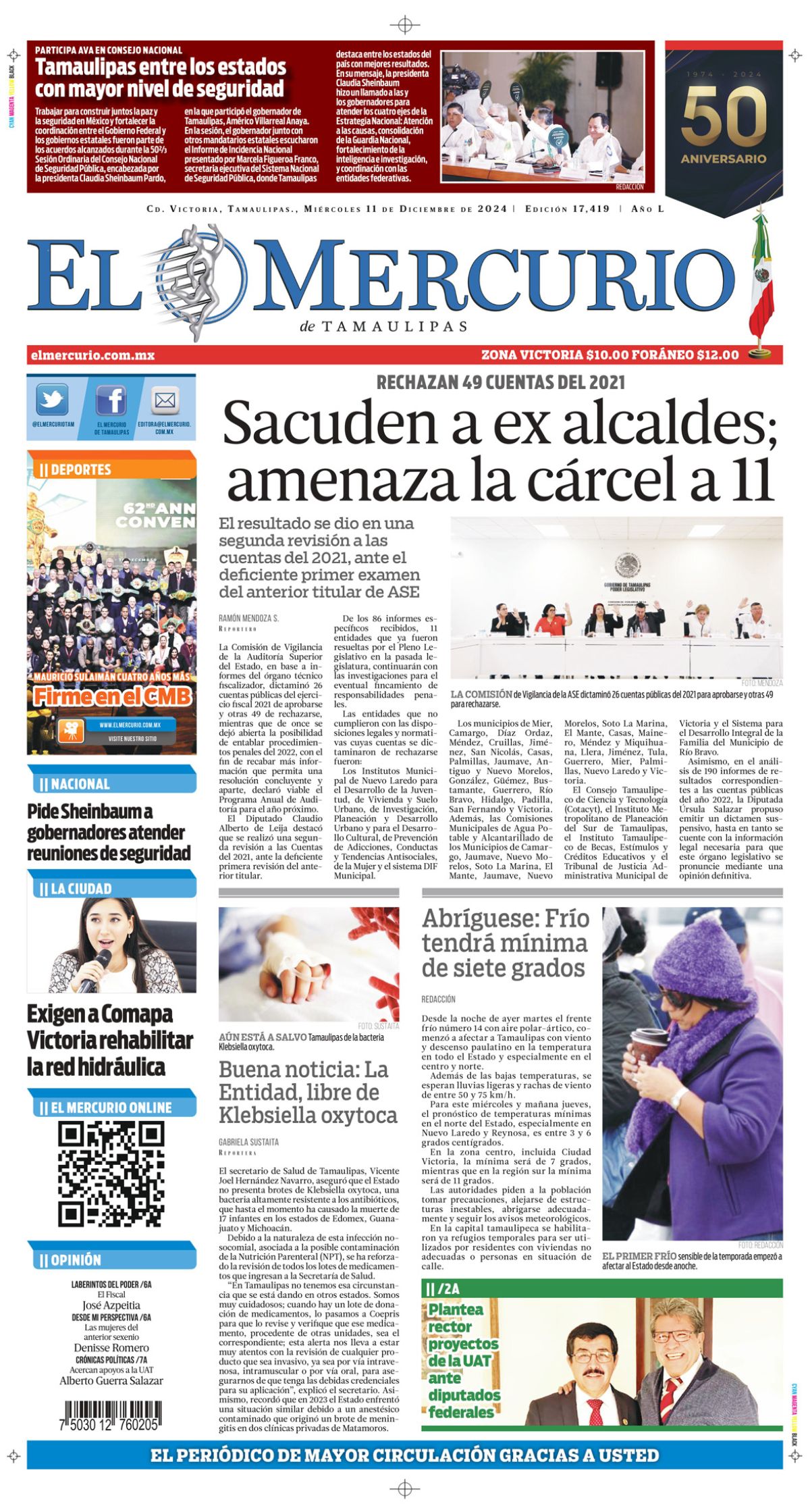 Sacuden a ex alcaldes; amenaza la cárcel a 11