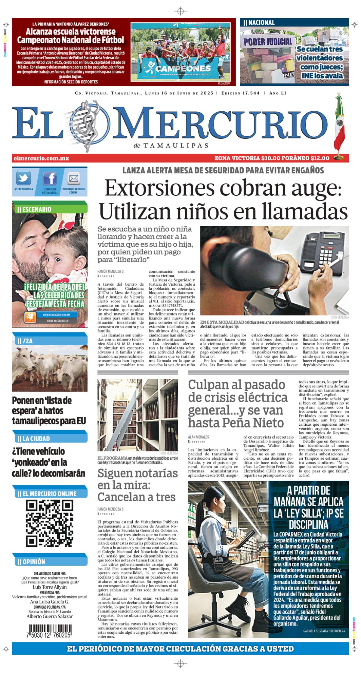 Extorsiones cobran auge: Utilizan niños en llamadas