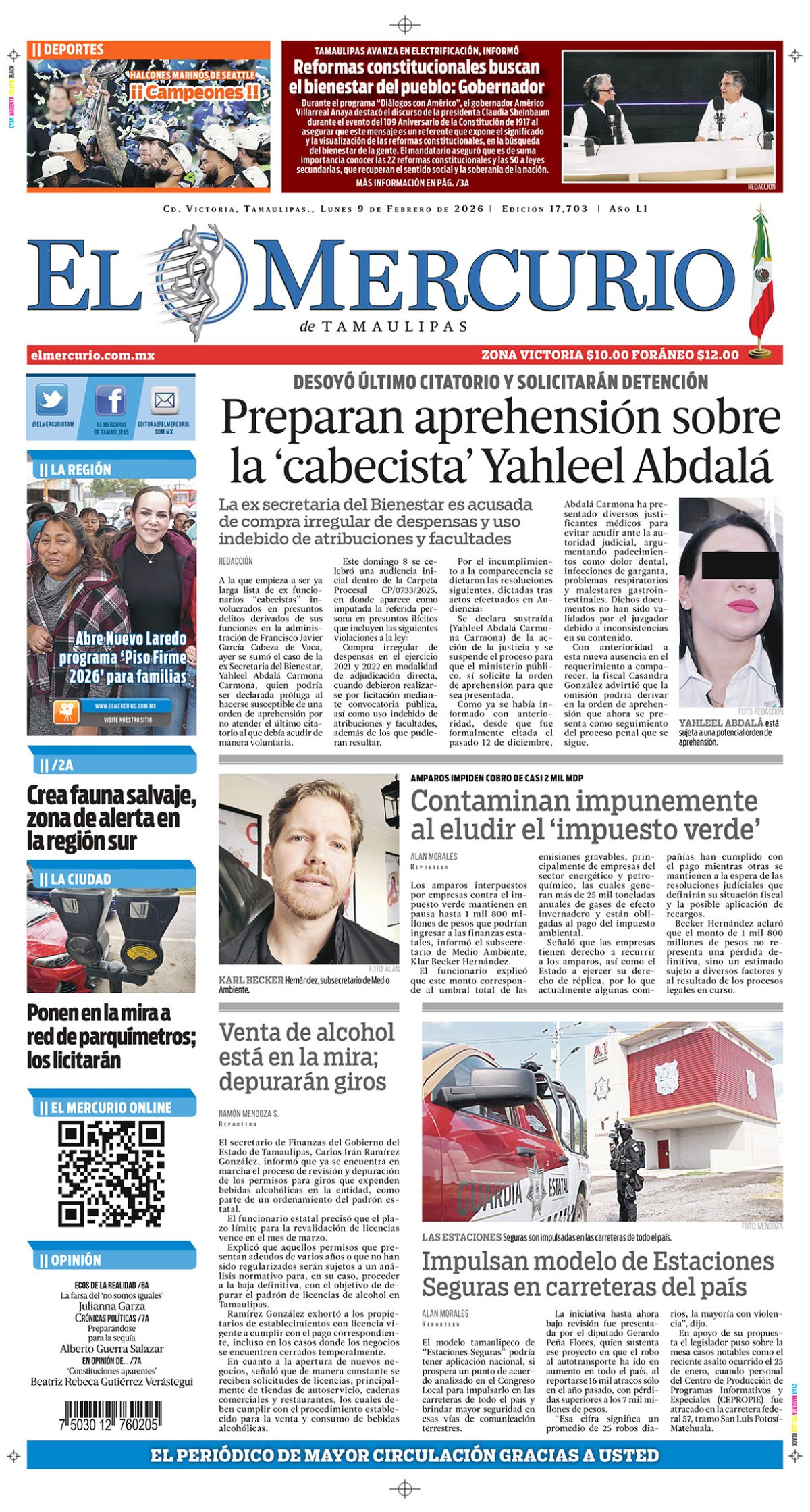 Preparan aprehensión sobre la ‘cabecista’ Yahleel Abdalá