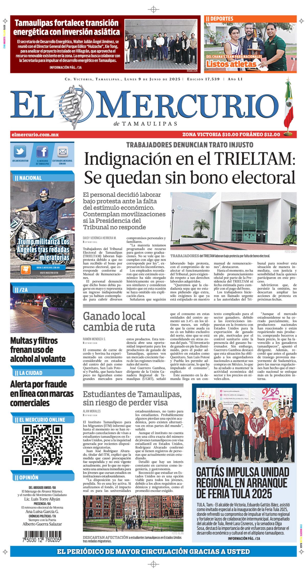 Indignación en el TRIELTAM: Se quedan sin bono electoral