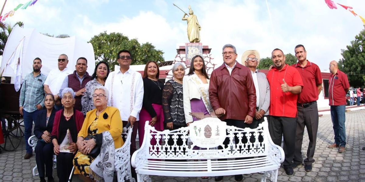 Celebra Gobierno de Altamira Centenario de Villa Cuauhtémoc