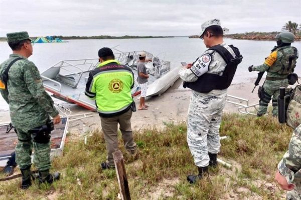 Continua cierre del mar a embarcaciones en el Golfo: Semar
