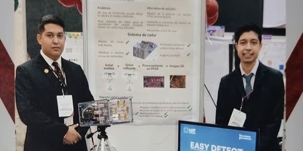 Estudiante de la UAT gana medalla de plata en Malasia con radar agrícola innovador