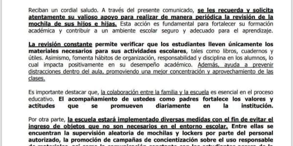 Alerta de “tiroteo” en colegio de Victoria activa revisión de mochilas