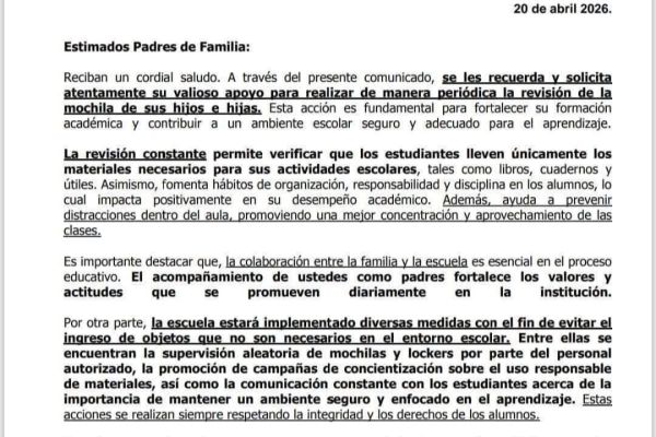 Alerta de “tiroteo” en colegio de Victoria activa revisión de mochilas