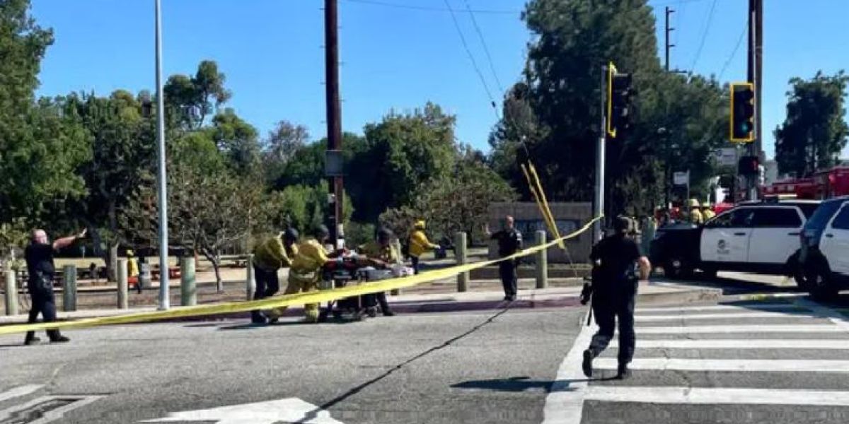Tiroteo en parque de Los Ángeles; 2 muertos y 7 lesionados