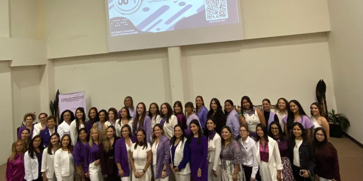 Colectiva 50+1 Tamaulipas toma protesta a sus Comisiones Estatales