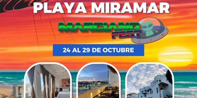 Hoteleros de Playa Miramar tienen promociones para el Marciano Fest’25
