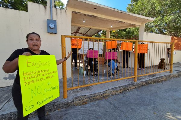 Lunes de protestas: padres de familia paralizan actividades en cuatro escuelas de Tamaulipas