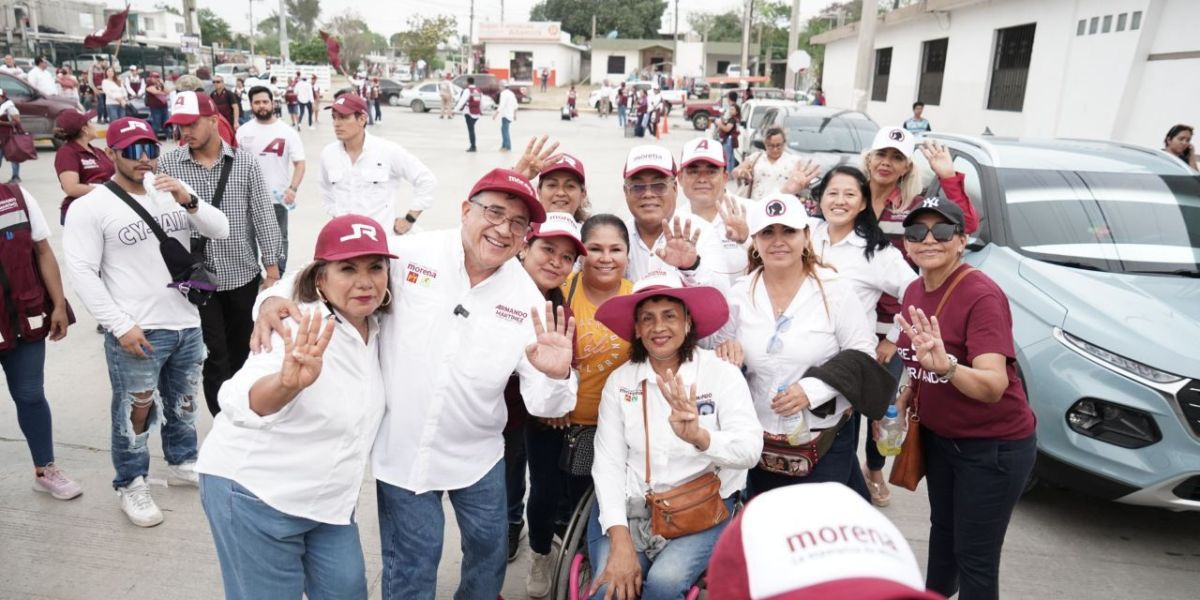 Familias del Sector Monte Alto respaldan proyecto de reelección de AMM